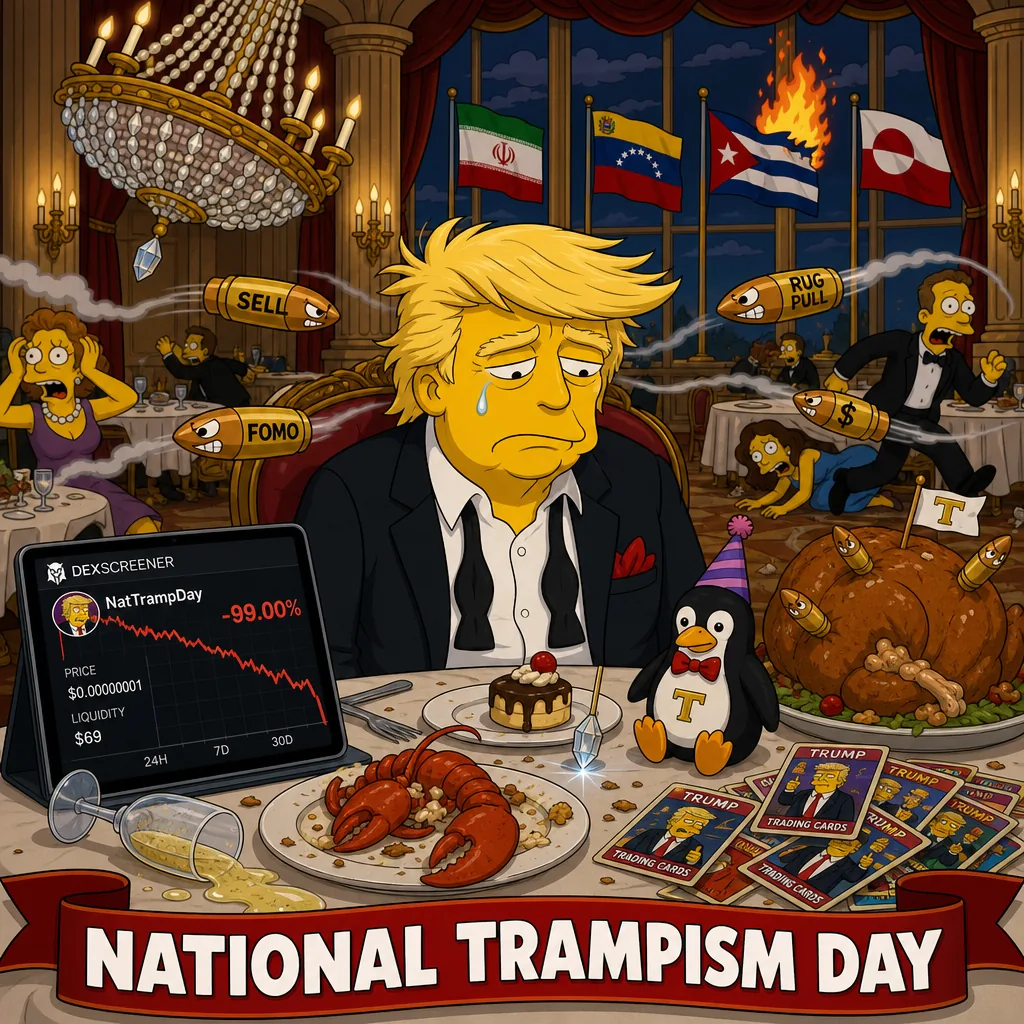 Comic frame 05 of National Trampism Day story